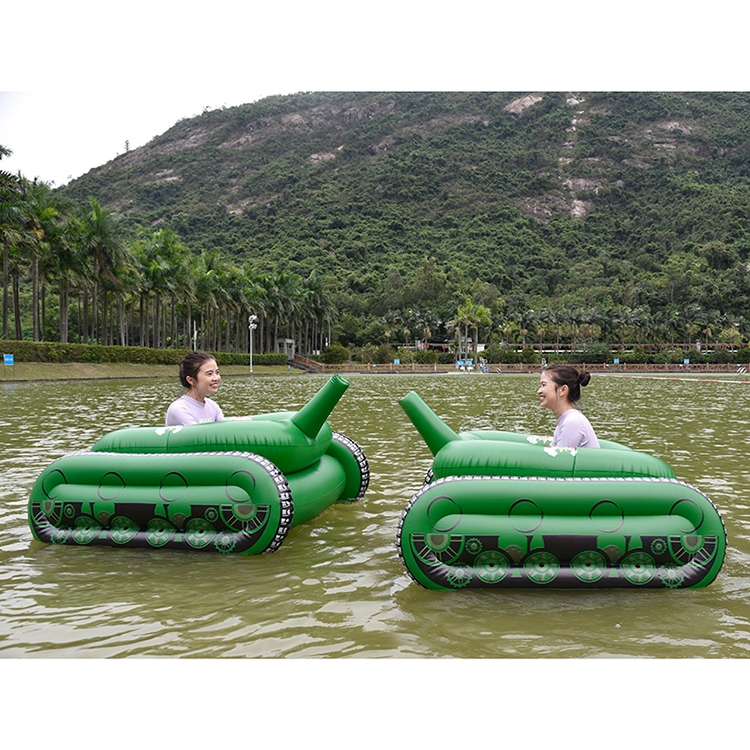 成人充氣坦克浮排坐圈